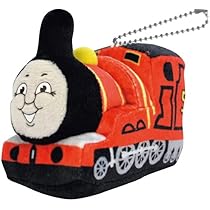 Amazon.co.jp: きかんしゃﾄｰﾏｽ ぬいぐるみ(S/ジェームス) : おもちゃ